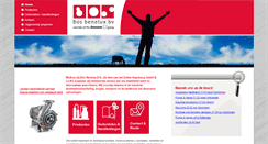 Desktop Screenshot of bosbenelux.com